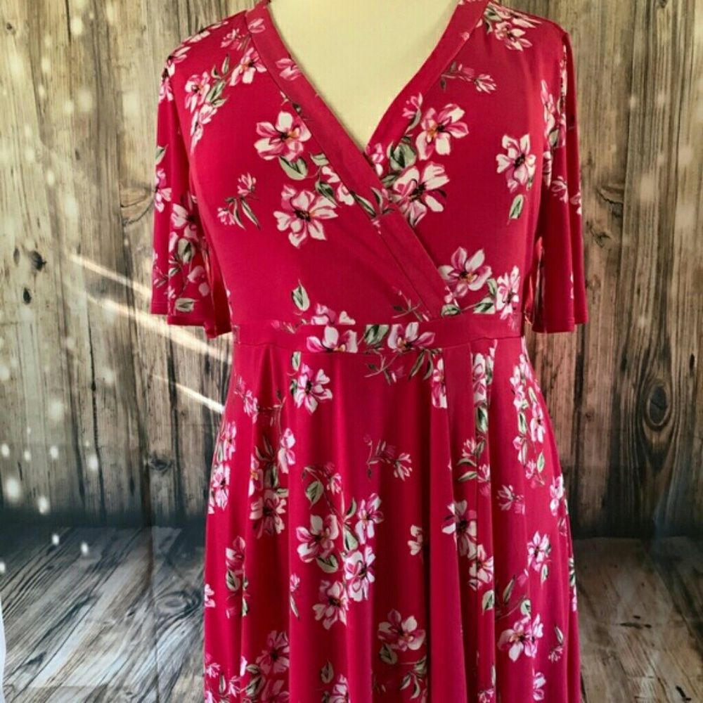Torrid floral dress